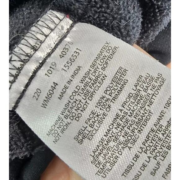 Columbia Jacket Mens Medium Black Full Zip Ascender Softshell Windbreaker Fleece - Picture 9 of 11